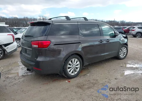 2015 Kia Sedona Ex z USA, uszkodzony, nr VIN KNDMC5C13F6049628